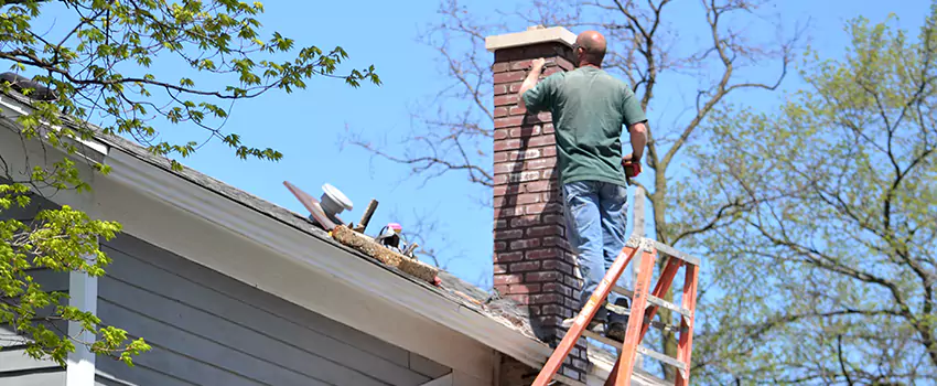 Vinyl and PVC Chimney Flashing Installation in Astoria, NY