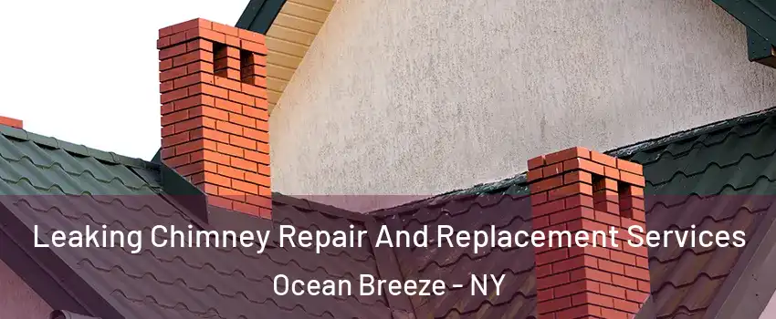 Leaking Chimney Repair And Replacement Services Ocean Breeze - NY