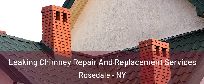 Leaking Chimney Repair And Replacement Services Rosedale - NY