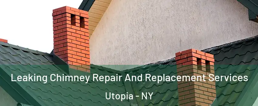 Leaking Chimney Repair And Replacement Services Utopia - NY