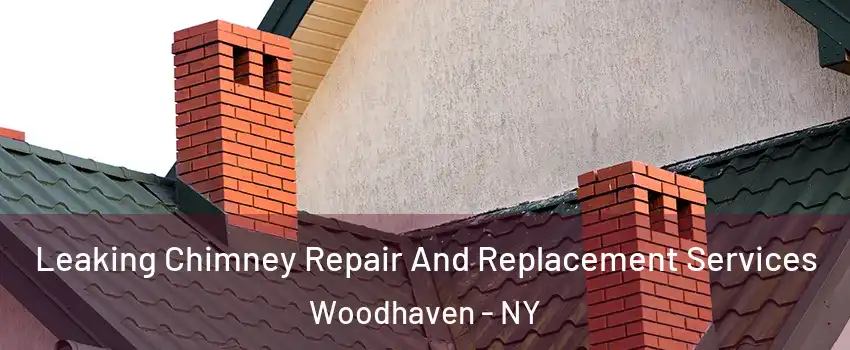 Leaking Chimney Repair And Replacement Services Woodhaven - NY