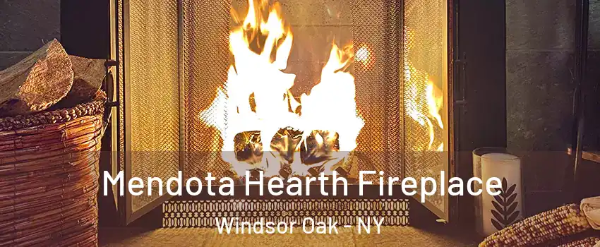 Mendota Hearth Fireplace Windsor Oak - NY
