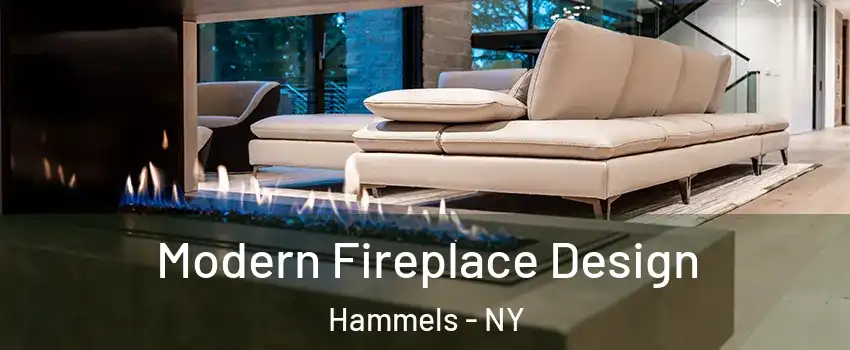 Modern Fireplace Design Hammels - NY
