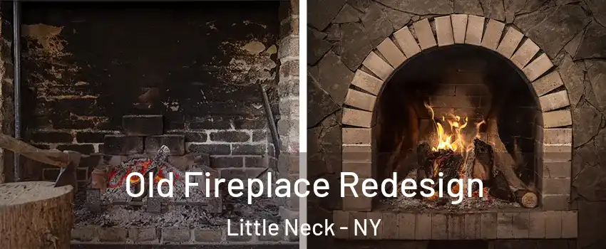 Old Fireplace Redesign Little Neck - NY