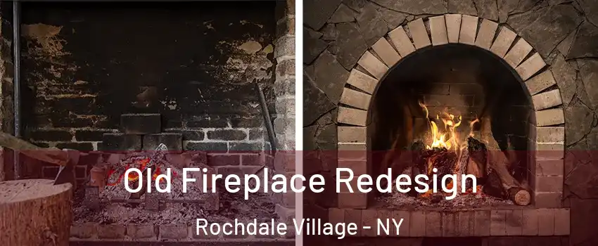 Old Fireplace Redesign Rochdale Village - NY