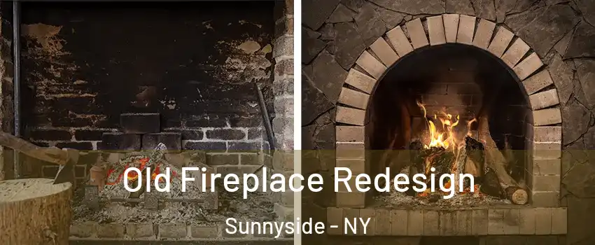 Old Fireplace Redesign Sunnyside - NY