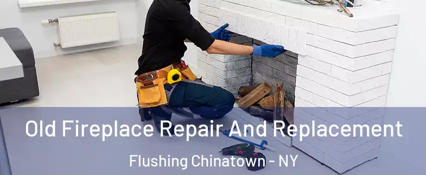 Old Fireplace Repair And Replacement Flushing Chinatown - NY