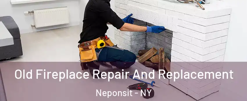 Old Fireplace Repair And Replacement Neponsit - NY