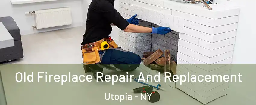 Old Fireplace Repair And Replacement Utopia - NY