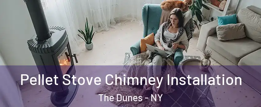 Pellet Stove Chimney Installation The Dunes - NY