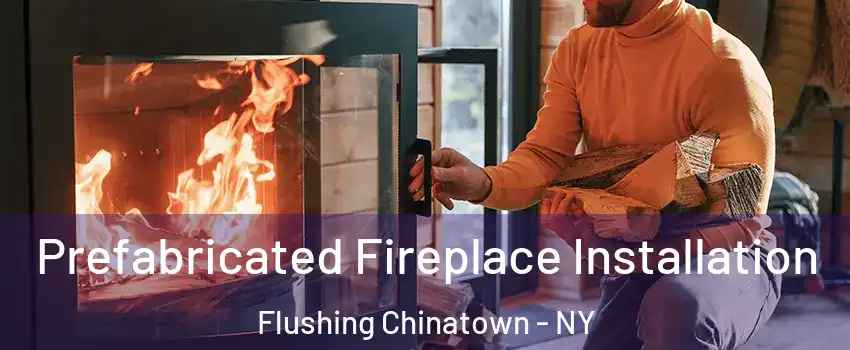 Prefabricated Fireplace Installation Flushing Chinatown - NY