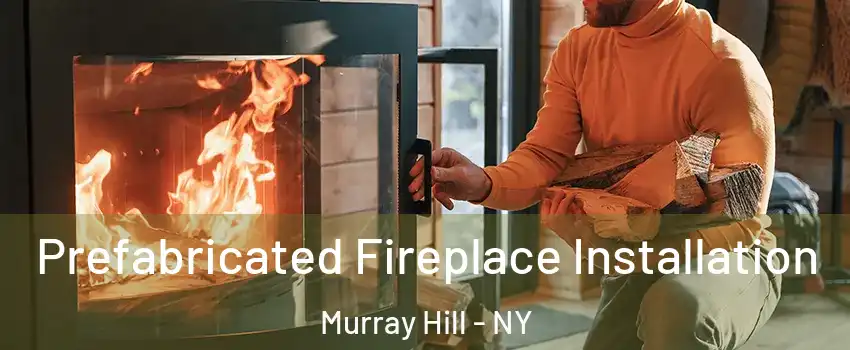 Prefabricated Fireplace Installation Murray Hill - NY