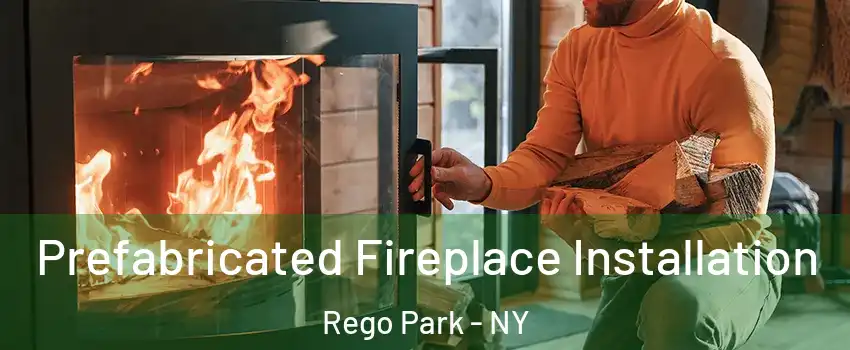 Prefabricated Fireplace Installation Rego Park - NY