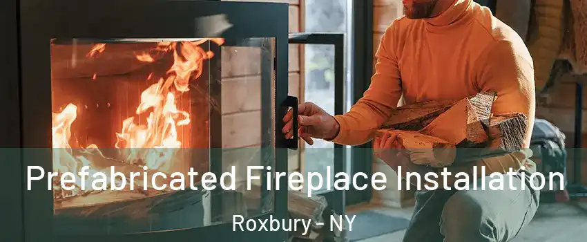Prefabricated Fireplace Installation Roxbury - NY