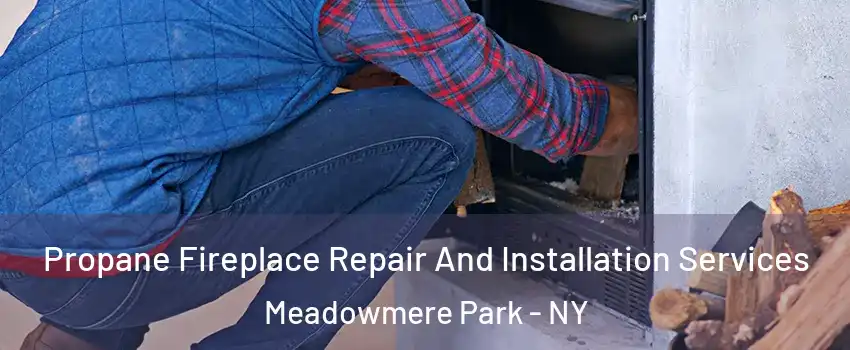 Propane Fireplace Repair And Installation Services Meadowmere Park - NY