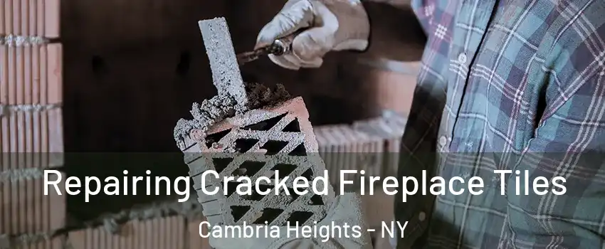 Repairing Cracked Fireplace Tiles Cambria Heights - NY