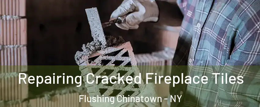 Repairing Cracked Fireplace Tiles Flushing Chinatown - NY