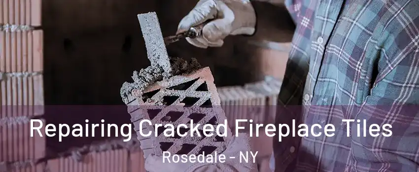 Repairing Cracked Fireplace Tiles Rosedale - NY