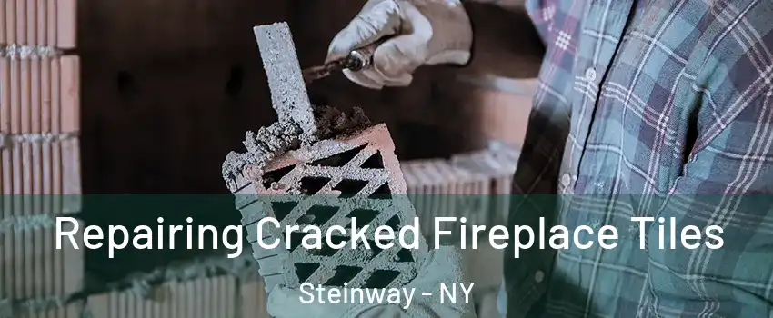 Repairing Cracked Fireplace Tiles Steinway - NY