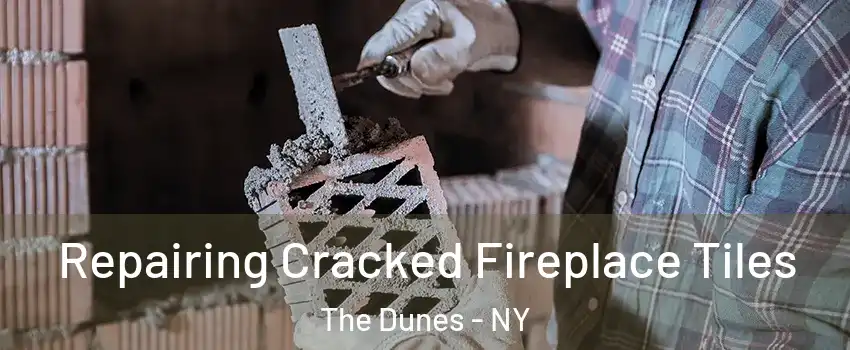 Repairing Cracked Fireplace Tiles The Dunes - NY