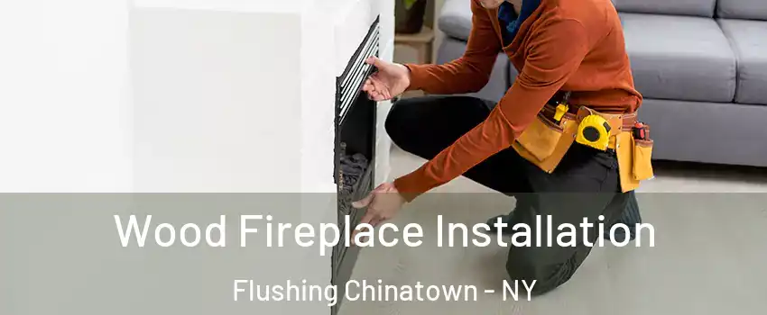 Wood Fireplace Installation Flushing Chinatown - NY