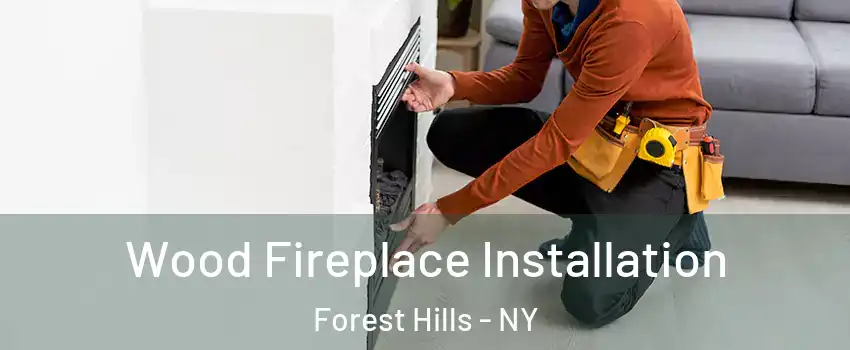 Wood Fireplace Installation Forest Hills - NY