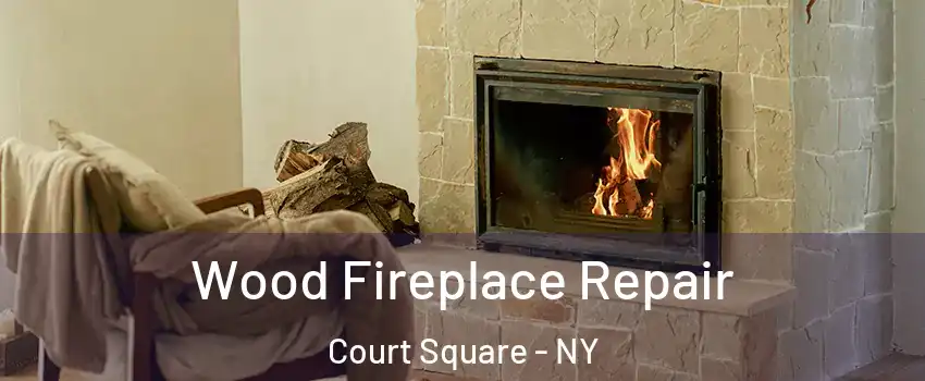 Wood Fireplace Repair Court Square - NY